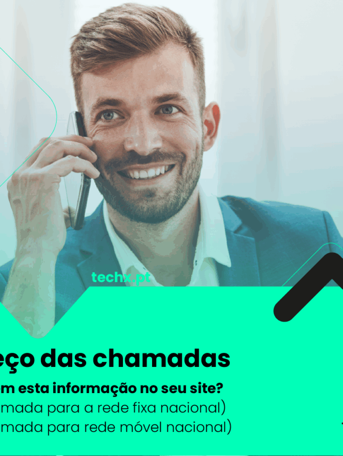 Preço das chamadas